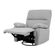 SOFA RECLINABLE 1P PARTITA GRIS 2